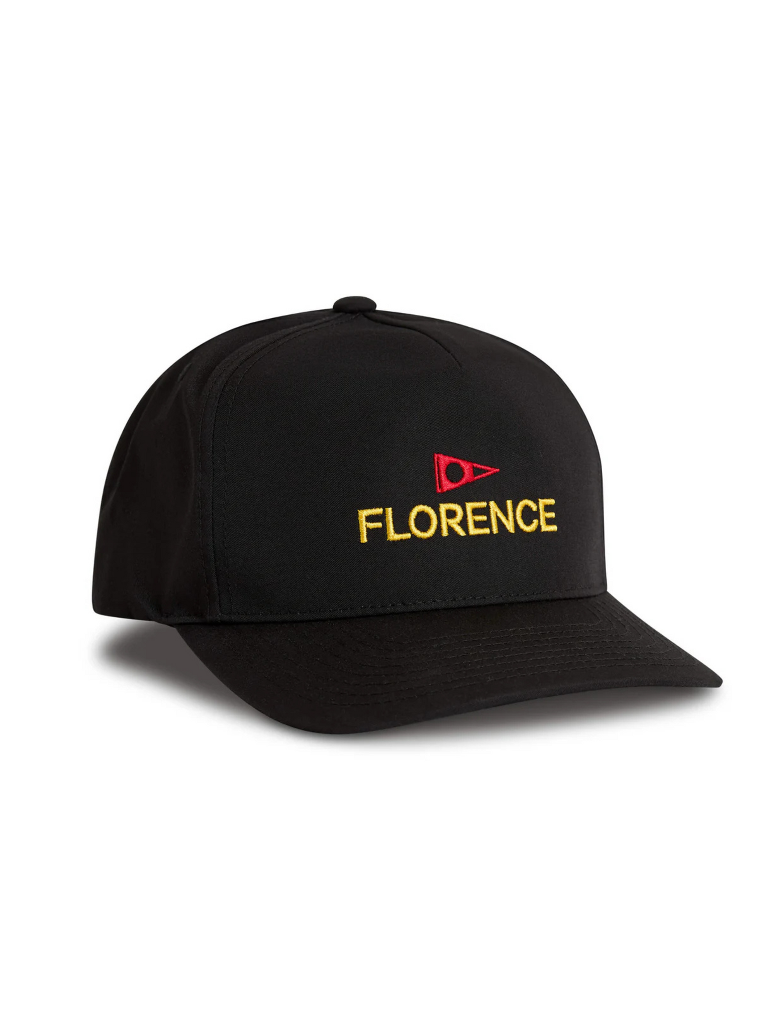 Florence Marine Logo Structured Twill Hat - Black | Keel Surf & Supply