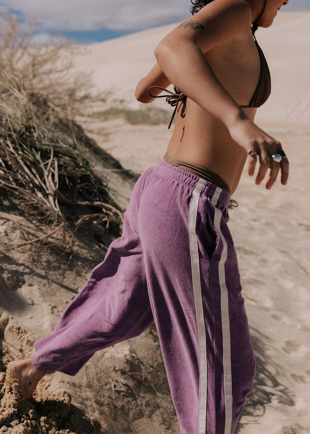 Atmosea Apres Surf Pant Jacaranda Purple | Keel Surf & Supply