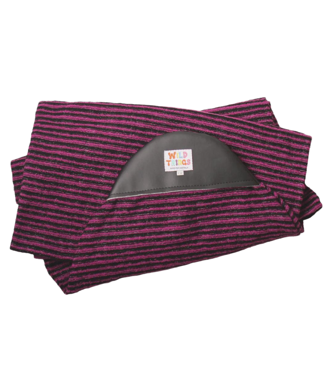 Wild Things Midlength Board Sock ~ Blackcurrant | Keel Surf & Supply