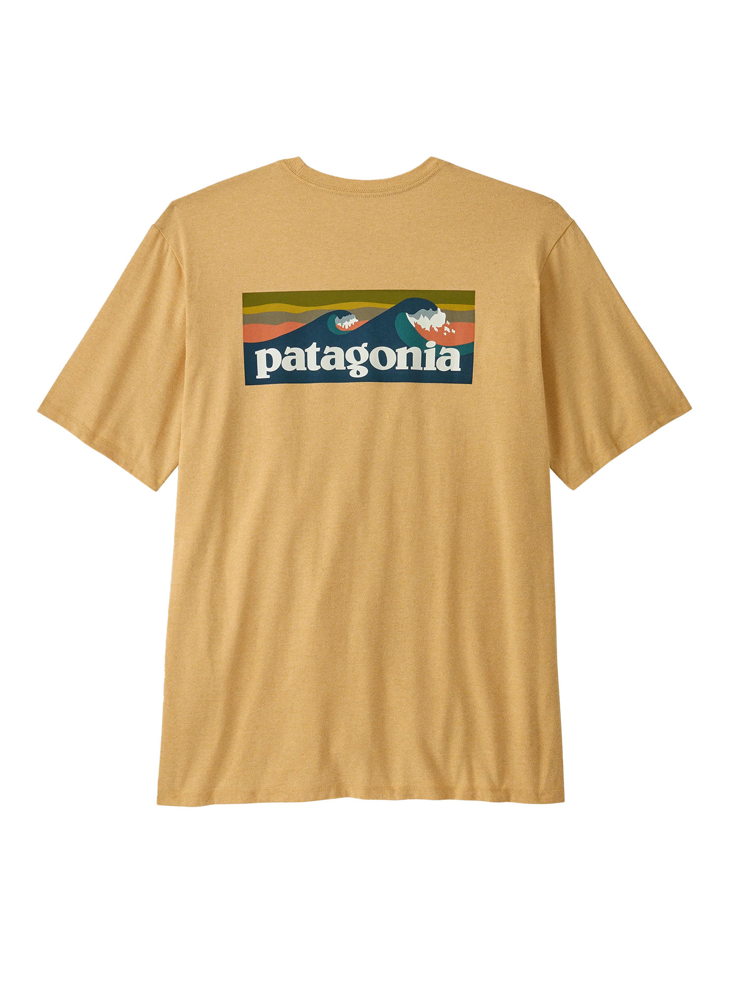  Men's Boardshort Logo Pocket Responsibili-Tee® - Beeswax Tan - Keel Surf & Supply