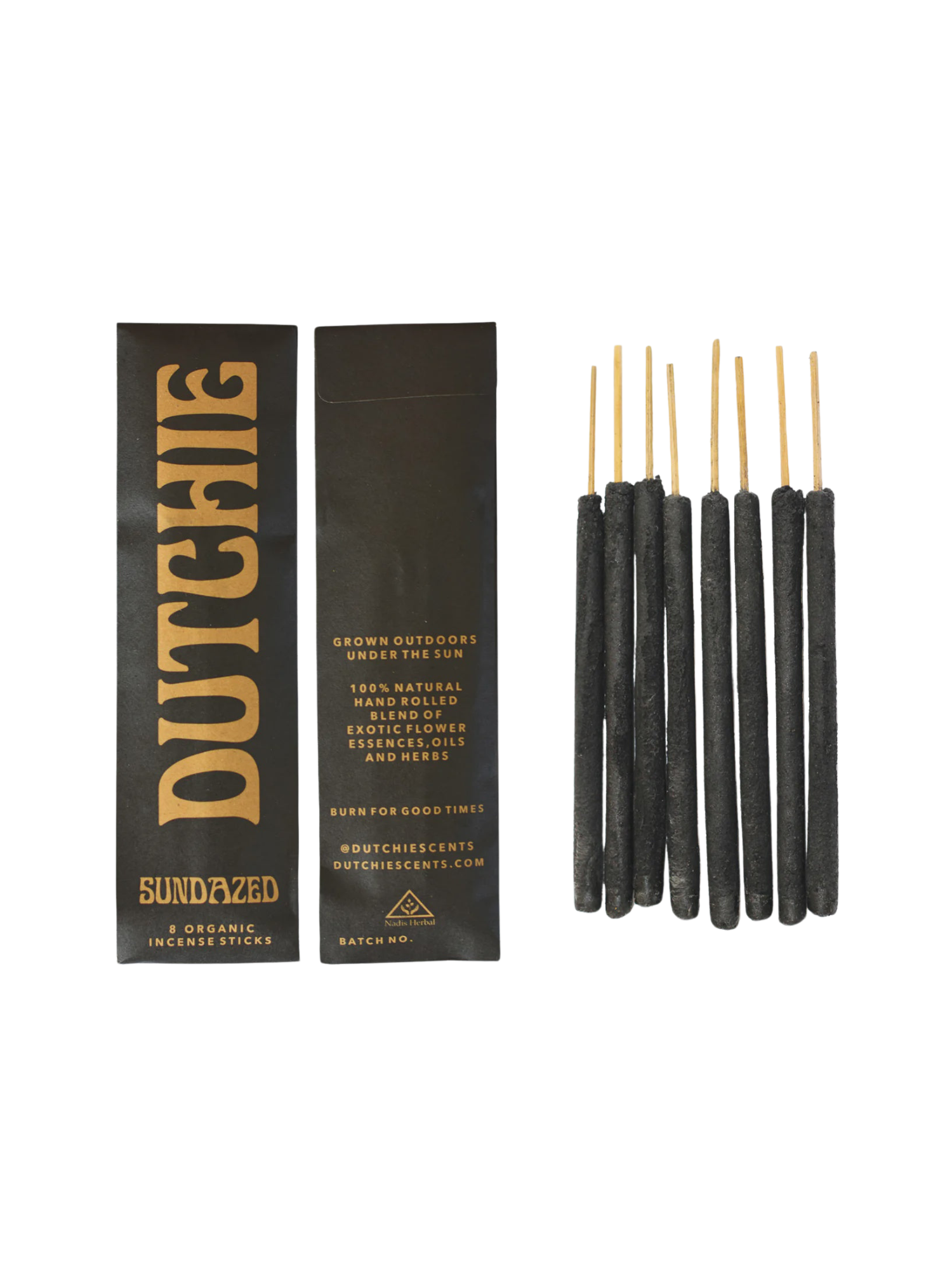 Dutchie Sundazed 8 Organic Incense Sticks | Keel Surf & Supply