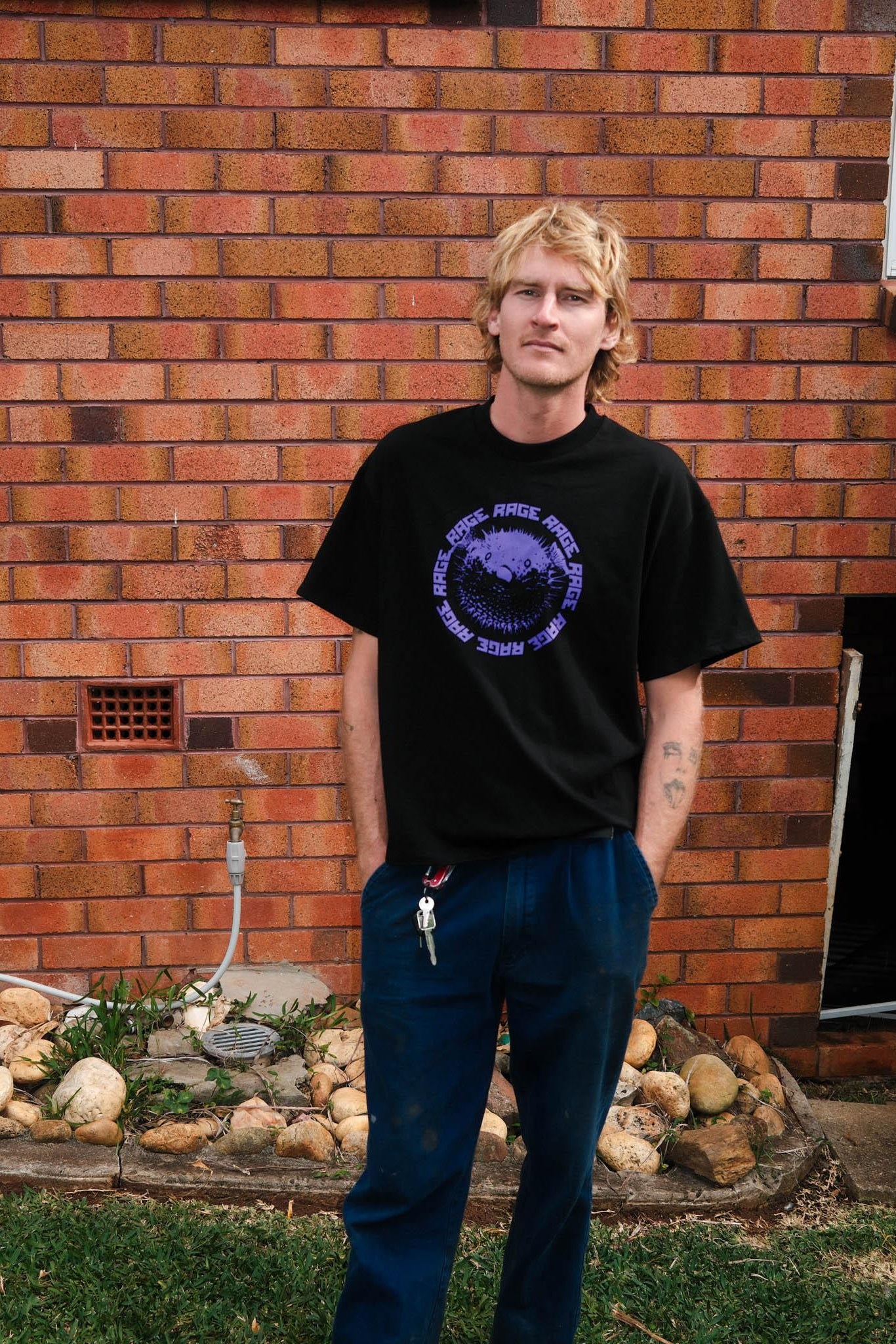 Puffer T-Shirt - Black