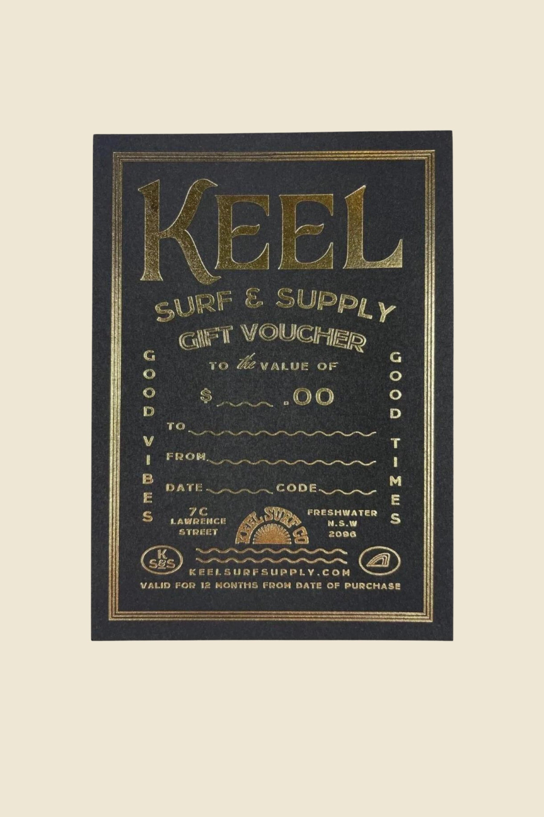 Keel Digital Gift Card - Keel Surf & Supply