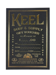 Keel Digital Gift Card - Keel Surf & Supply