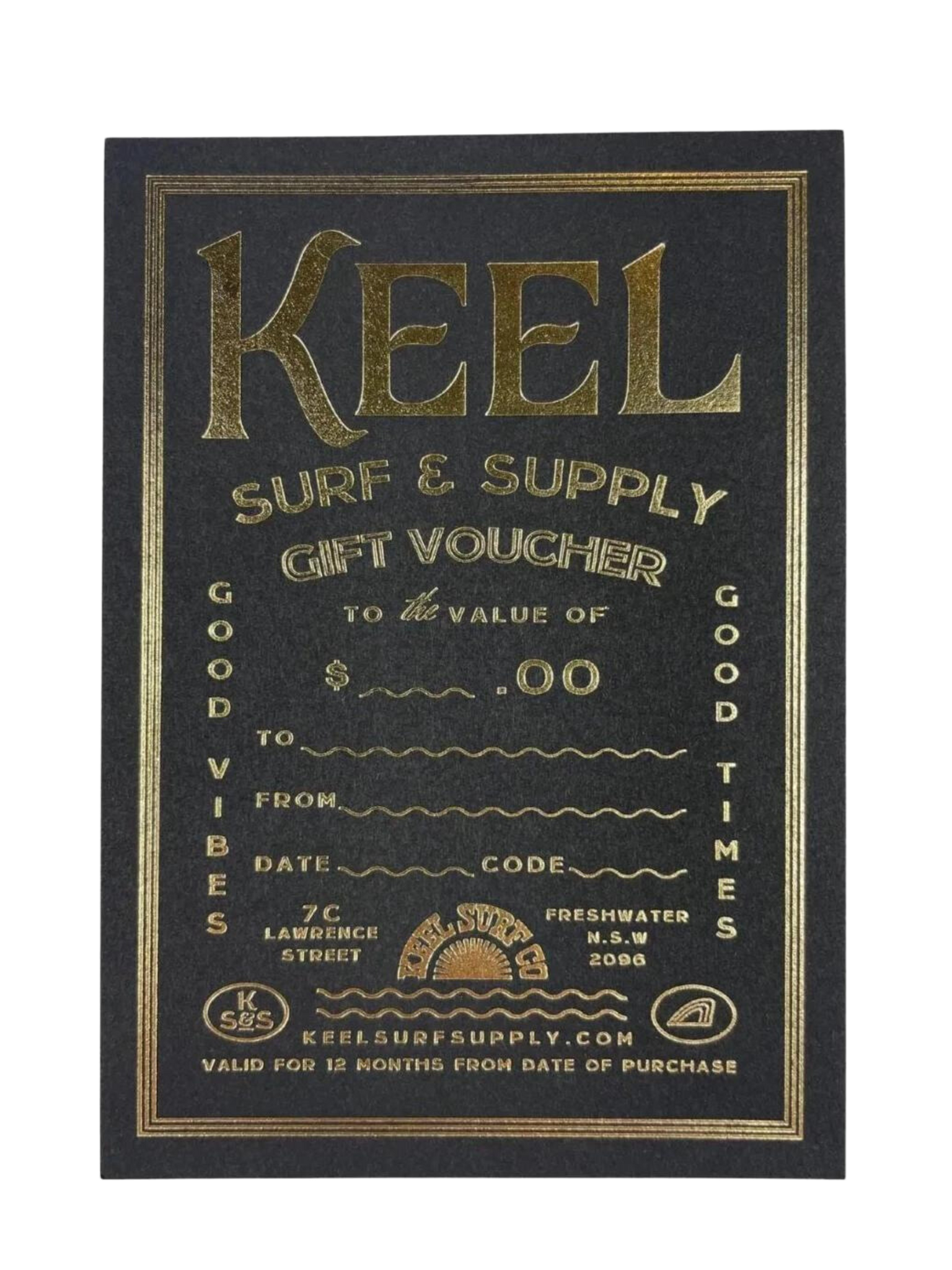 Keel Digital Gift Card - Keel Surf & Supply
