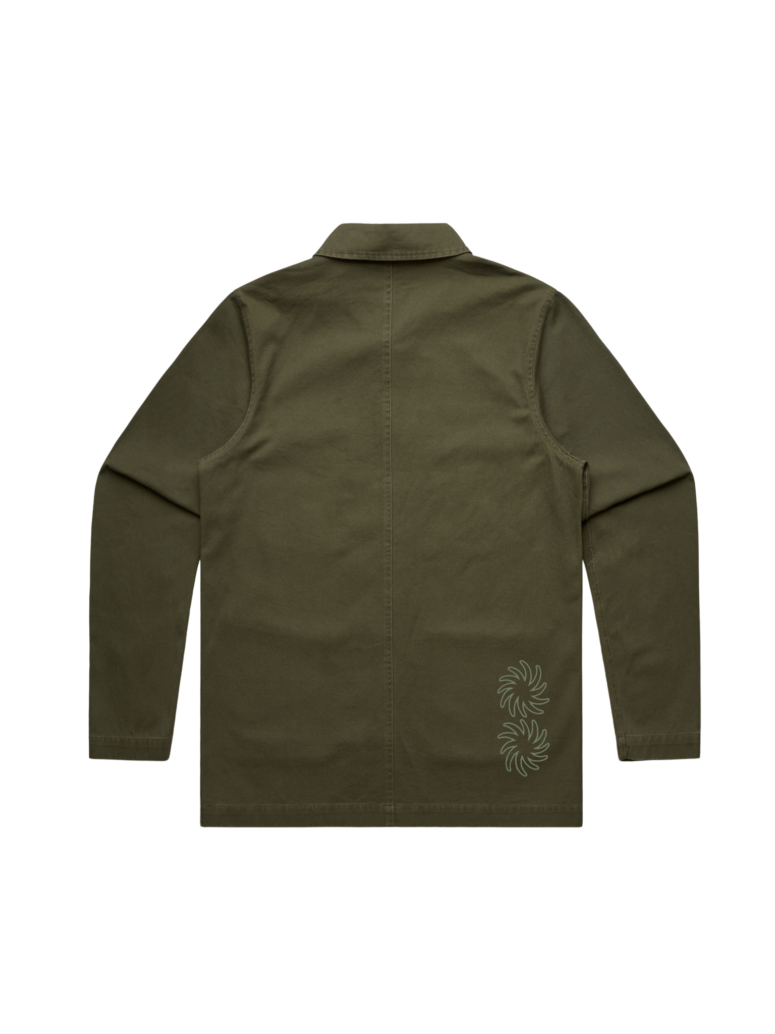 Keel Patch Chore Jacket - Army - Keel Surf & Supply