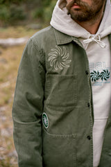 Keel Patch Chore Jacket - Army - Keel Surf & Supply
