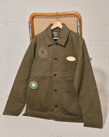 Keel Patch Chore Jacket - Army - Keel Surf & Supply