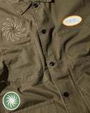 Keel Patch Chore Jacket - Army - Keel Surf & Supply