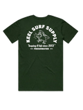 Keel LoFi Tee ~ Forest - Keel Surf & Supply