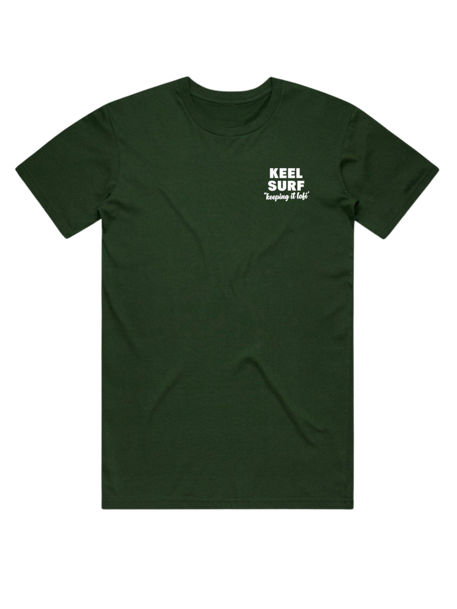 Keel LoFi Tee ~ Forest - Keel Surf & Supply