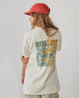 KEEL Womens Grow Your Own Tee - Ecru - Keel Surf & Supply