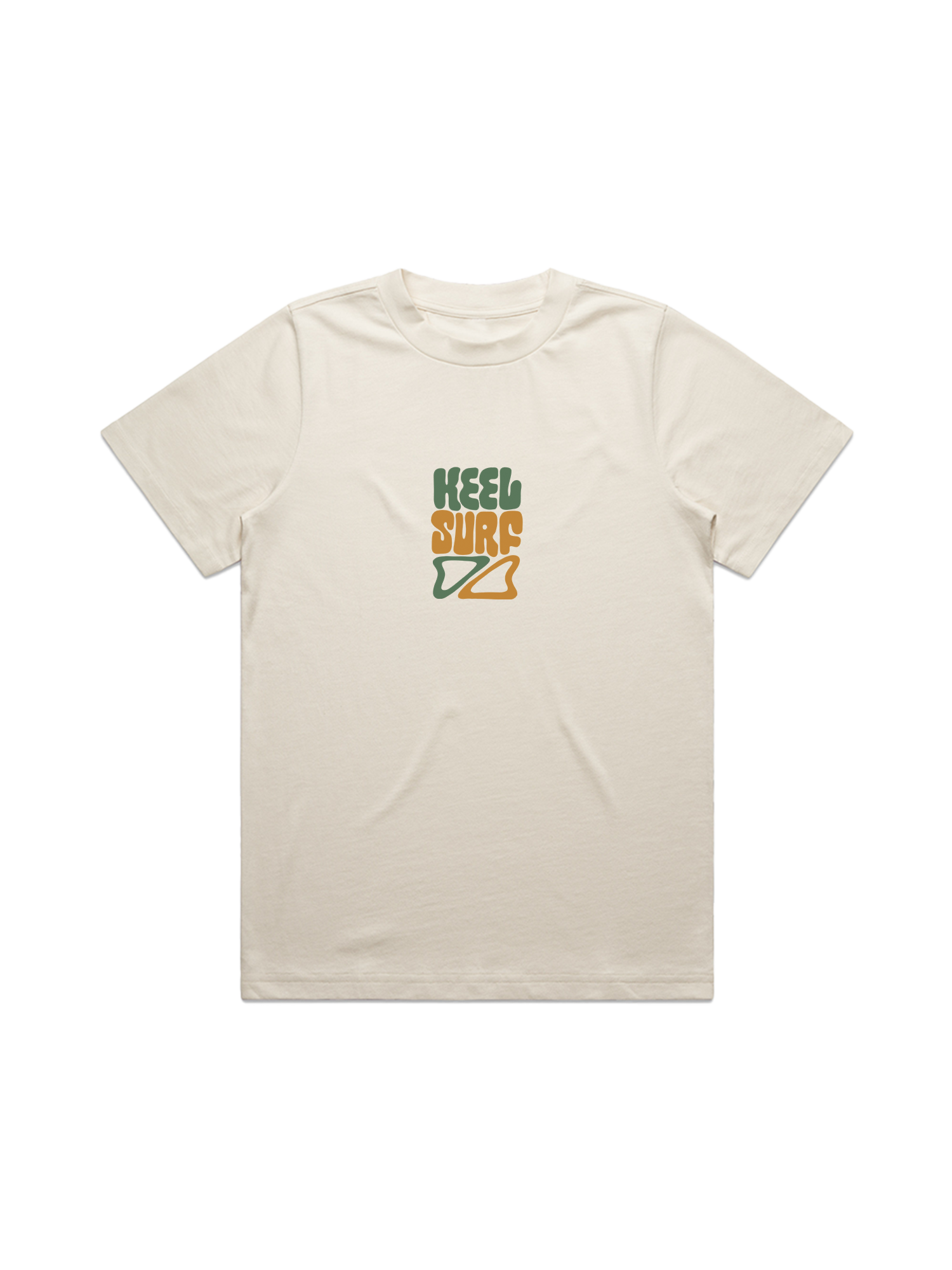 KEEL Womens Grow Your Own Tee - Ecru - Keel Surf & Supply