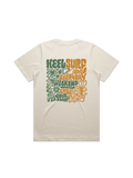 KEEL Womens Grow Your Own Tee - Ecru - Keel Surf & Supply