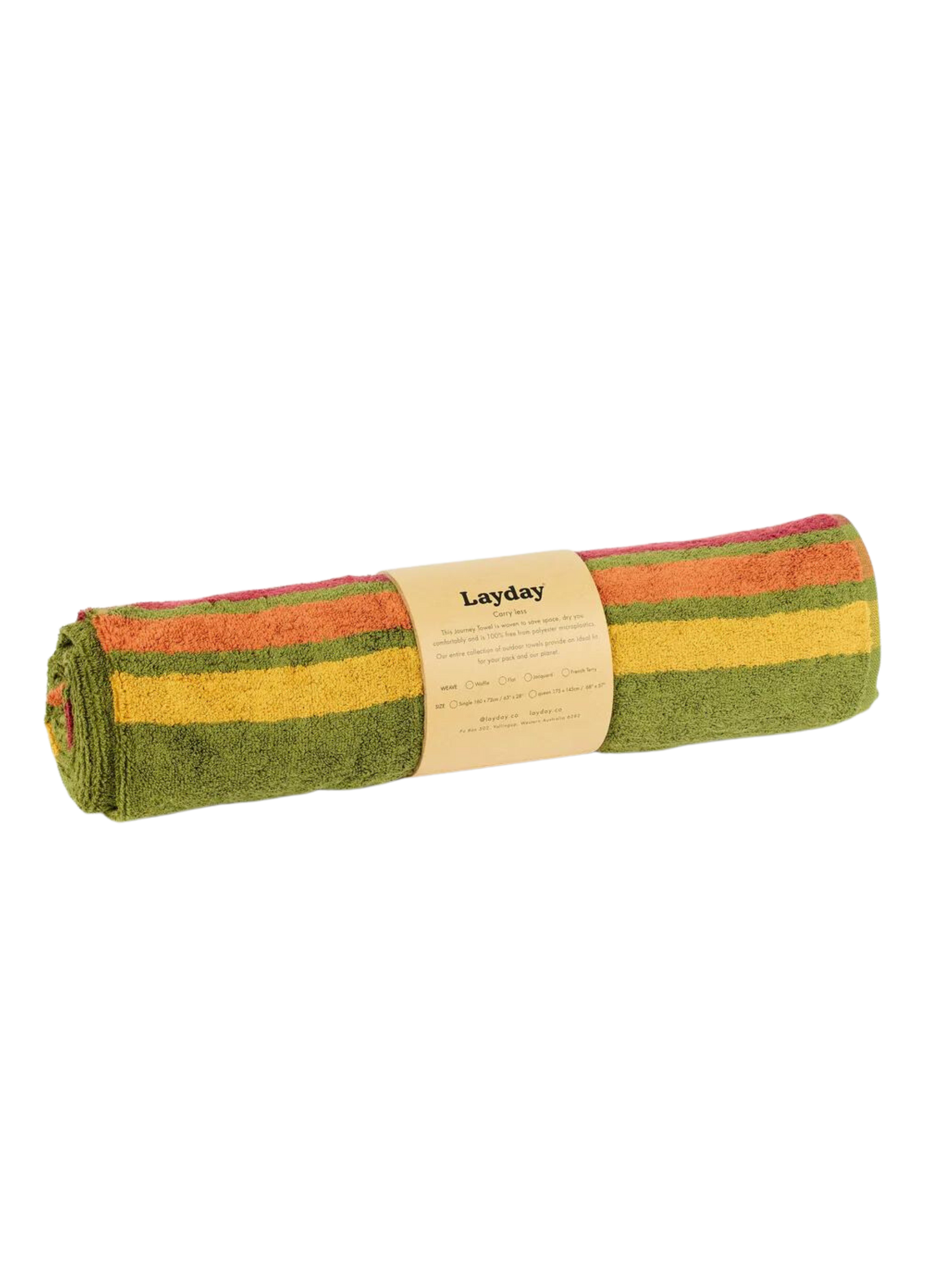 Layday Pontoon Towel ~ Meadow - Keel Surf & Supply