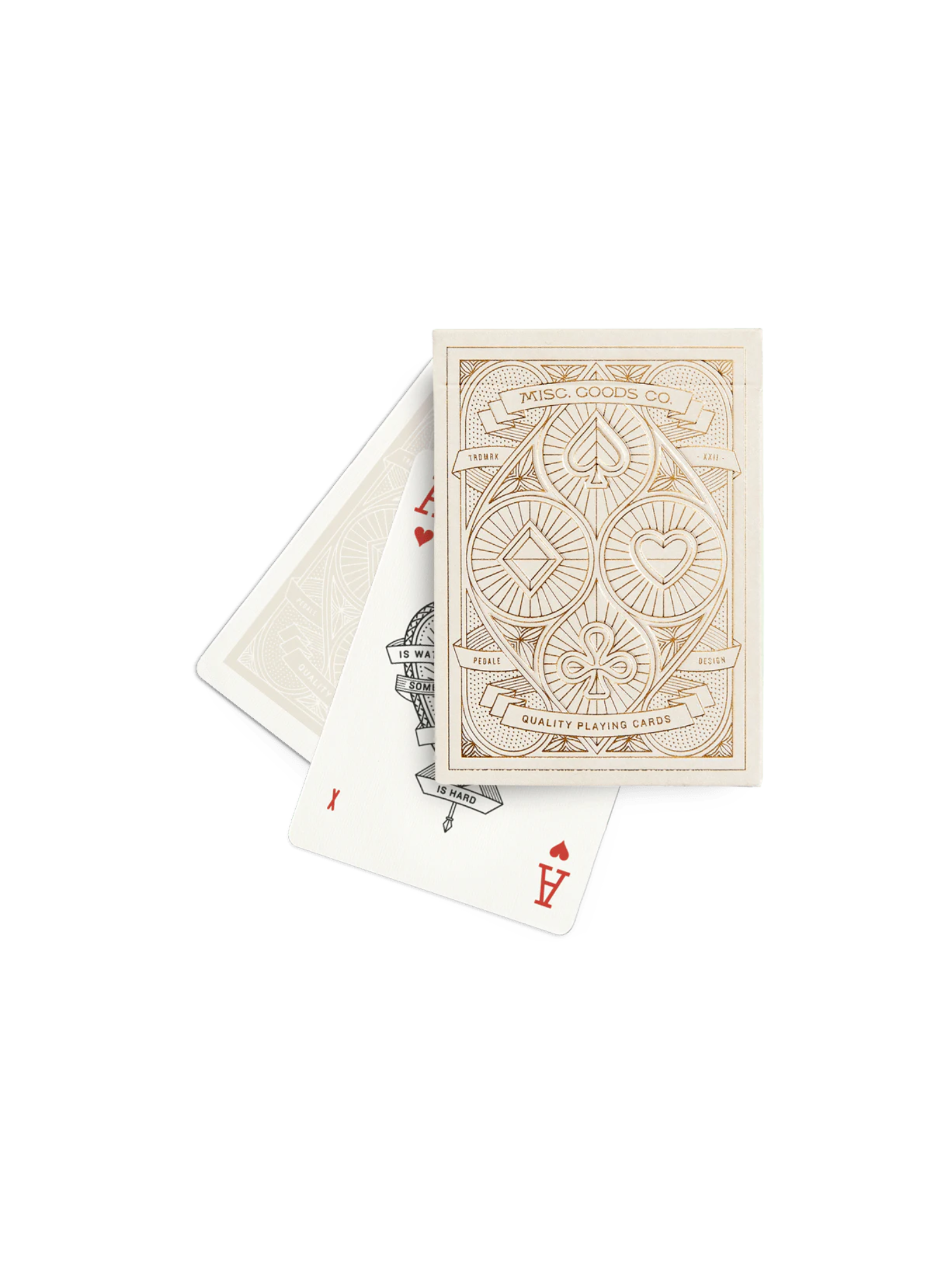 Misc. Goods Co Playing Cards - Ivory