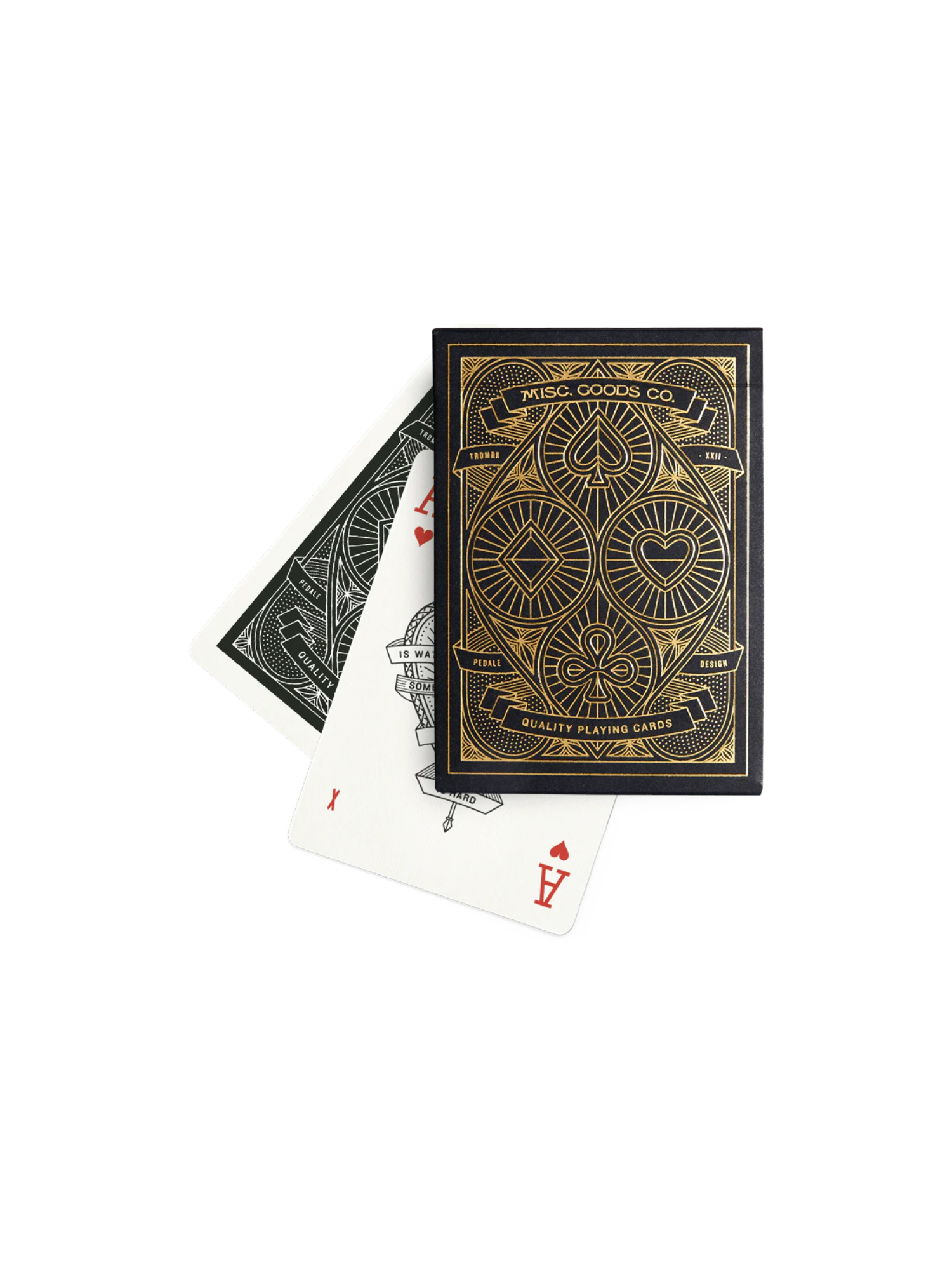 Misc. Goods Co. Playing Cards - Black