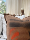 Pony Rider Loop Road Cushion | Tan