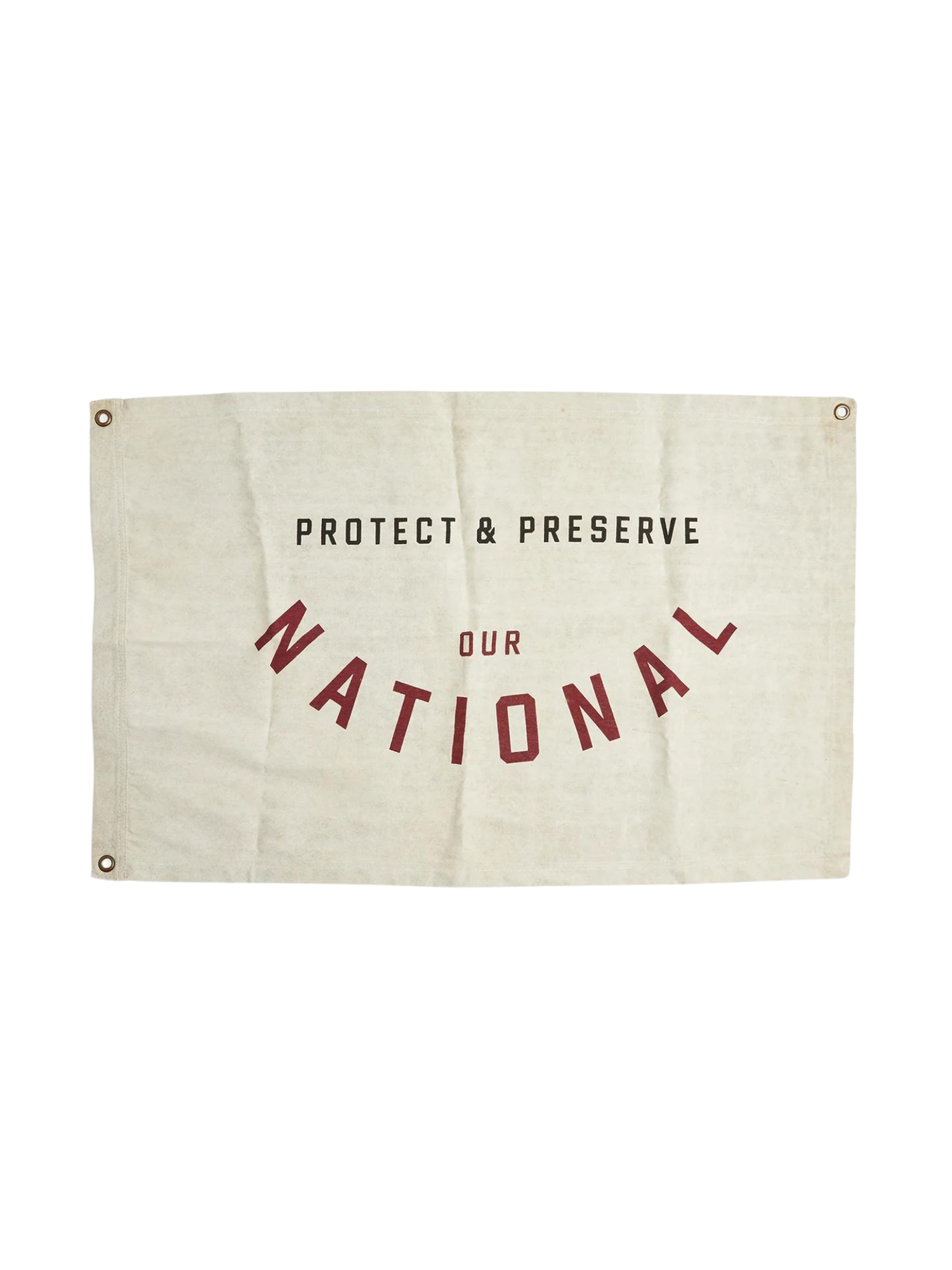 Pony Rider ~ Our National Wall Banner ~ Natural Recycled