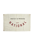 Pony Rider ~ Our National Wall Banner ~ Natural Recycled