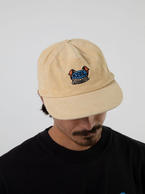 Keel Surf & Supply Dolphin Cap - Natural