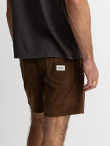 Rhythm Classic Cord Jam - Chocolate | Keel Surf & Supply