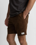 Rhythm Classic Cord Jam - Chocolate | Keel Surf & Supply