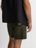 Rhythm Classic Cord Jam - Olive - Keel Surf & Supply