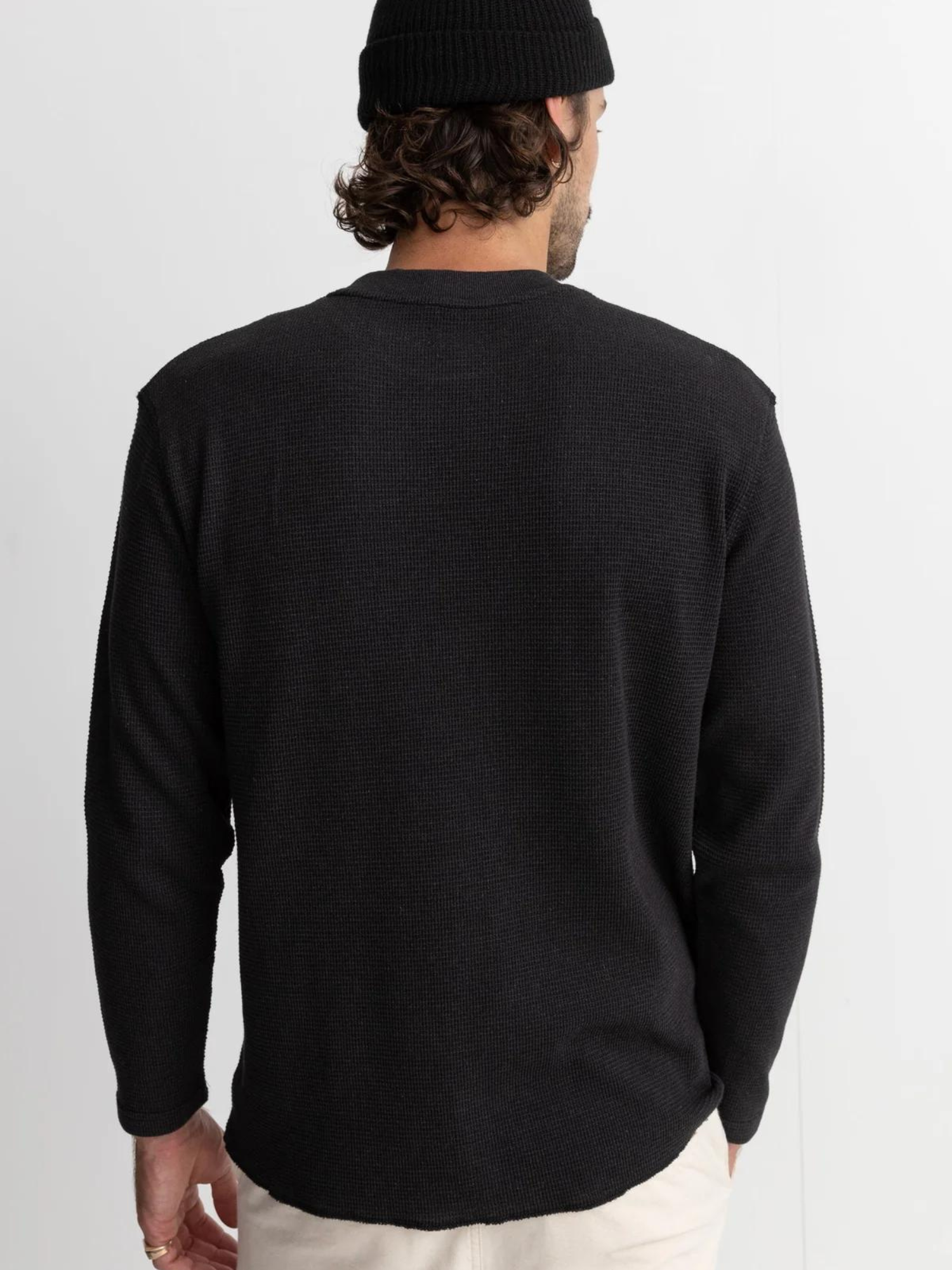 Rhythm Classic Waffle Knit - Vintage Black - Keel Surf & Supply