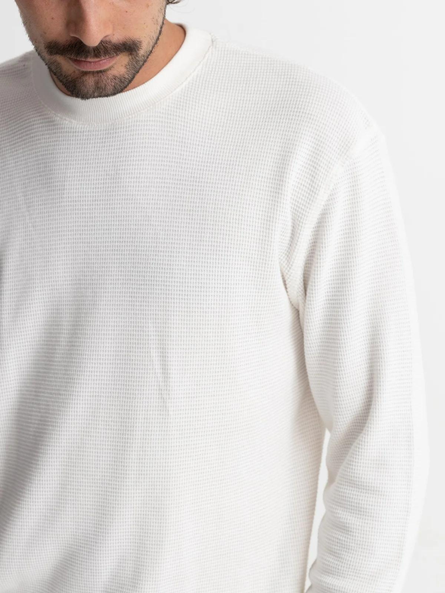 Rhythm Classic Waffle Knit - Vintage White - Keel Surf & Supply