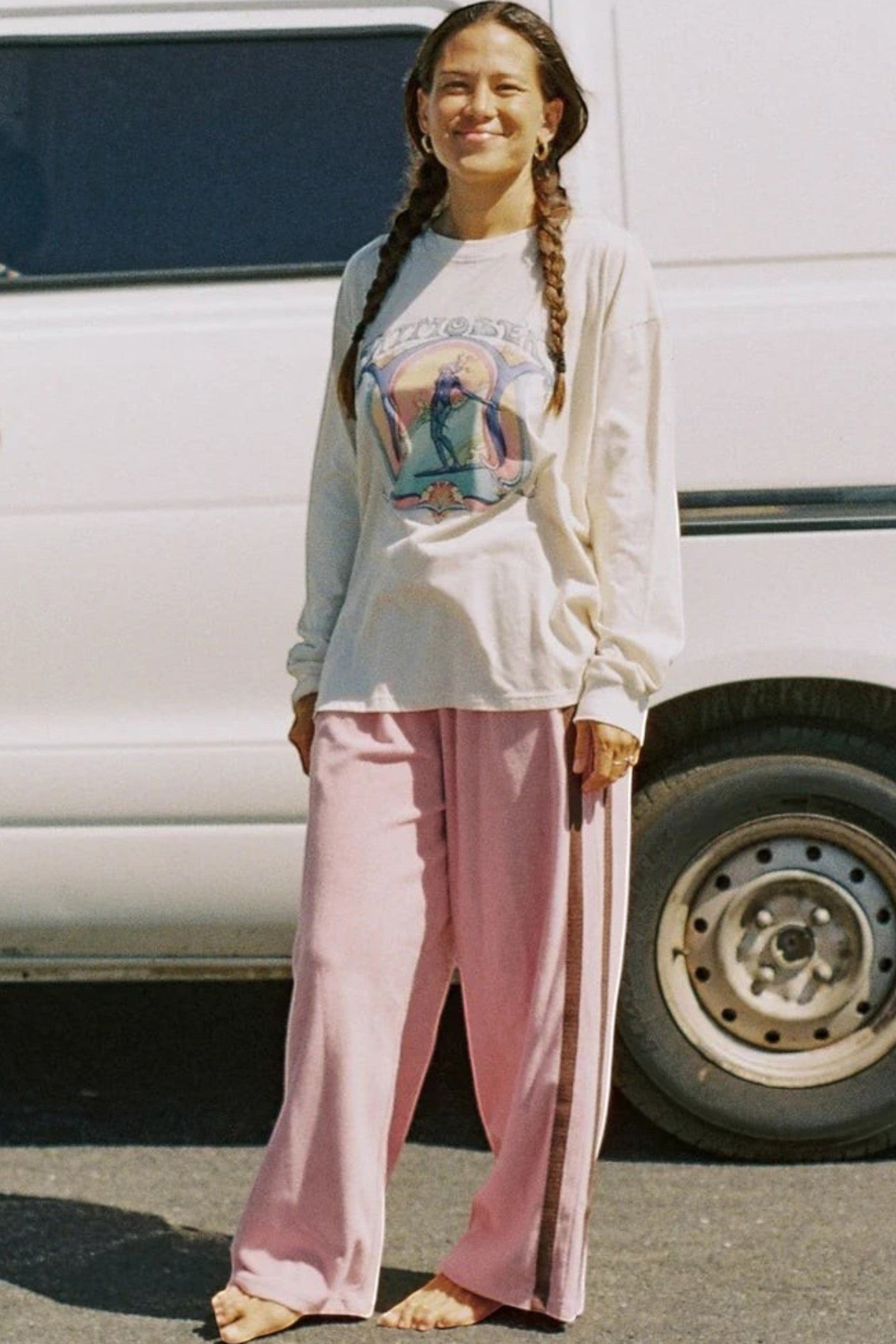 Artist Oversize Longsleeve Tee 'Saline Shrine' By Angie Samblotte