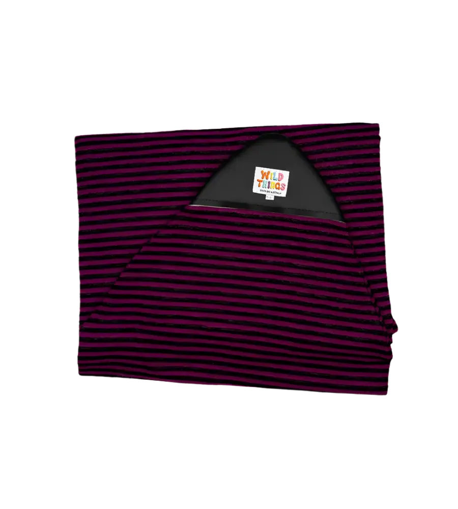 Wild Things Short Board Sock ~ Blackcurrent | Keel Surf & Supply