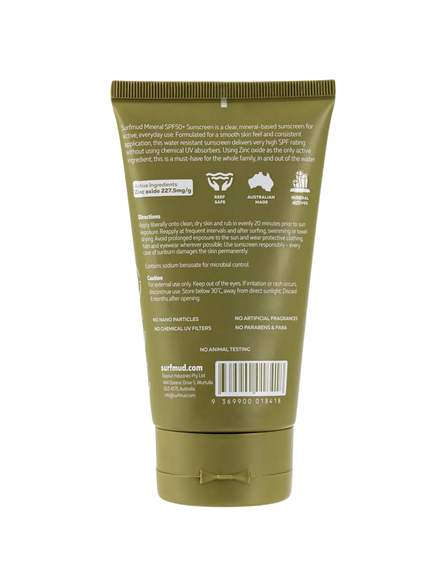 Mineral Sunscreen SPF50+ - Keel Surf & Supply