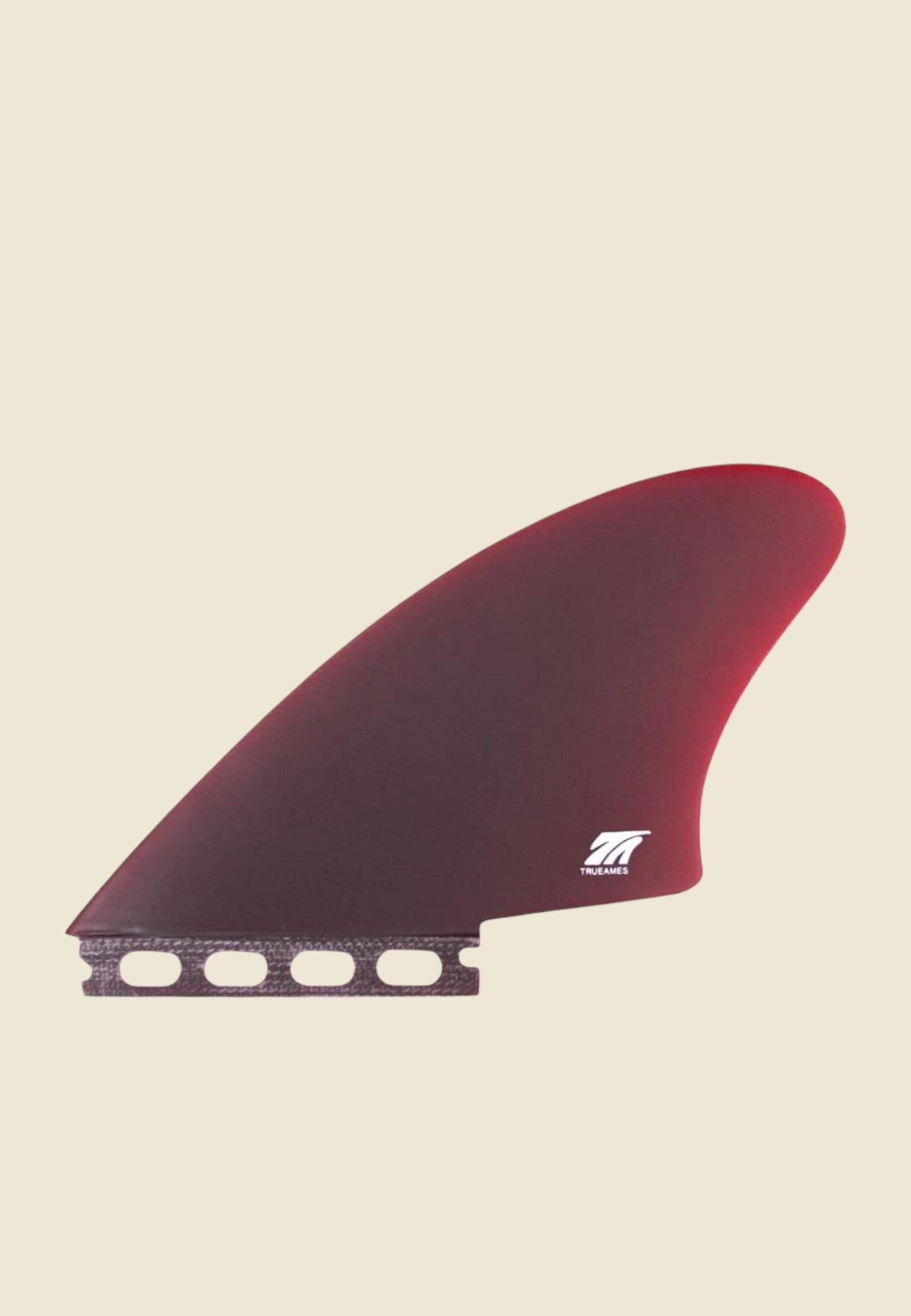 True Ames Hobie Fish Keel Twin 5.25" Red | Keel Surf & Supply