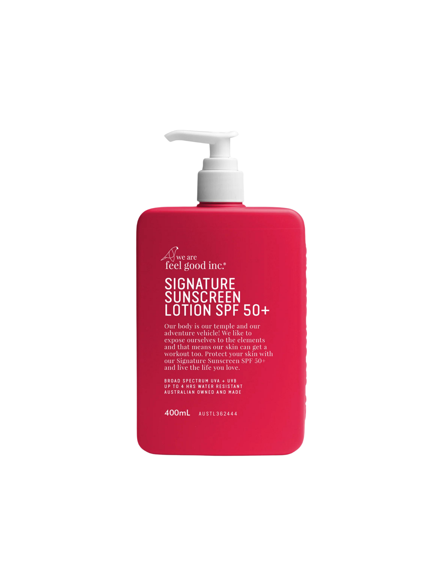 WE ARE FEEL GOOD Signature Sunscreen Lotion SPF 50+