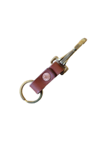 Wolf Pack Leather Mini Key Fob - Black / Dark Brown / Nut Brown | Keel Surf & Supply