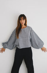 The Bare Road Lara Top - Gingham