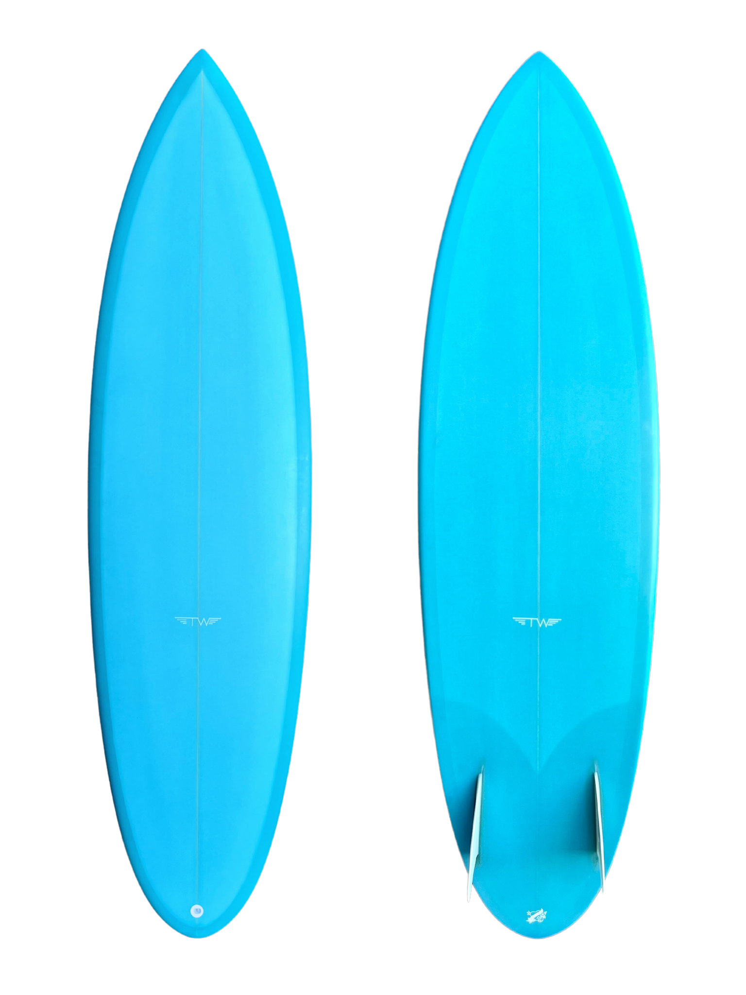 Tyler Warren Surfboards Twin Pin 6'2" | Keel Surf & Supply