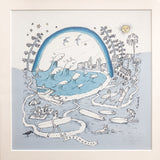 ALOHA TO ZEN ~ Freshwater Print-Keel Surf & Supply
