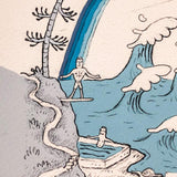 ALOHA TO ZEN ~ Freshwater Print-Keel Surf & Supply