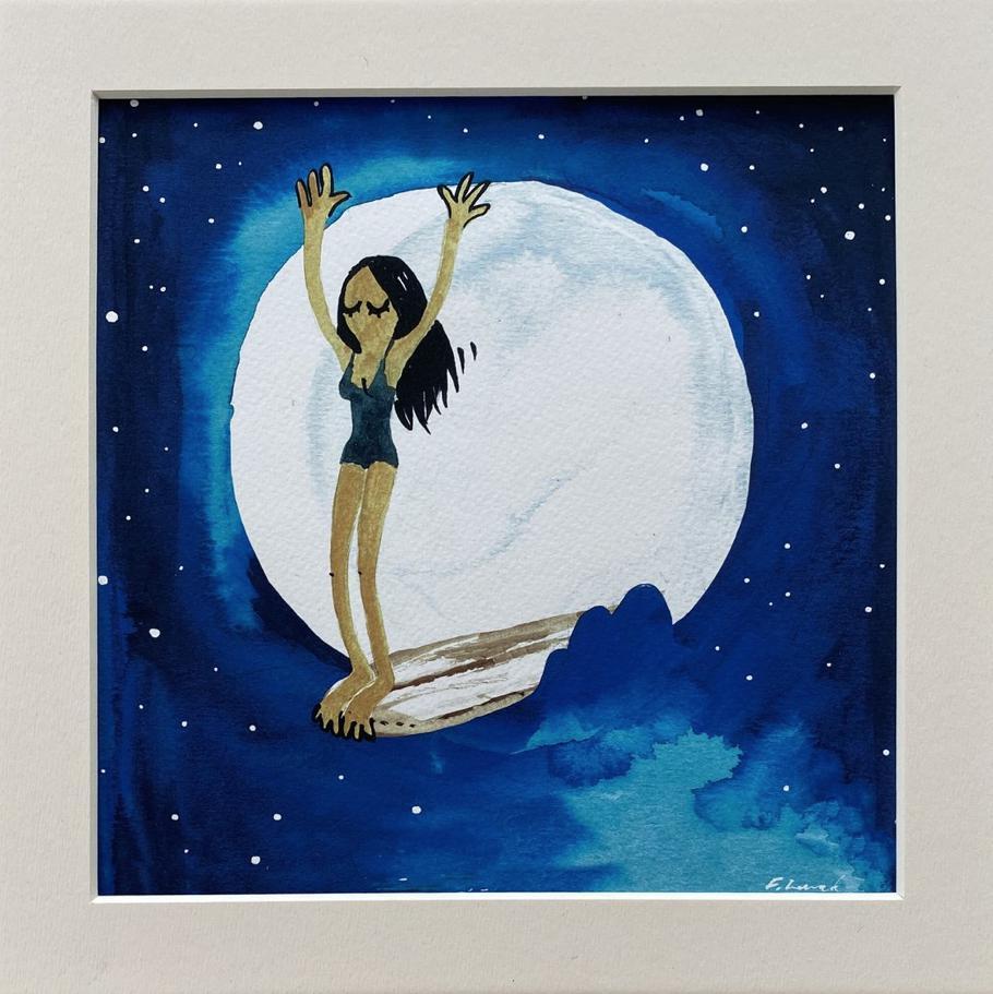 Aloha Zen Moonlight Print-Keel Surf & Supply