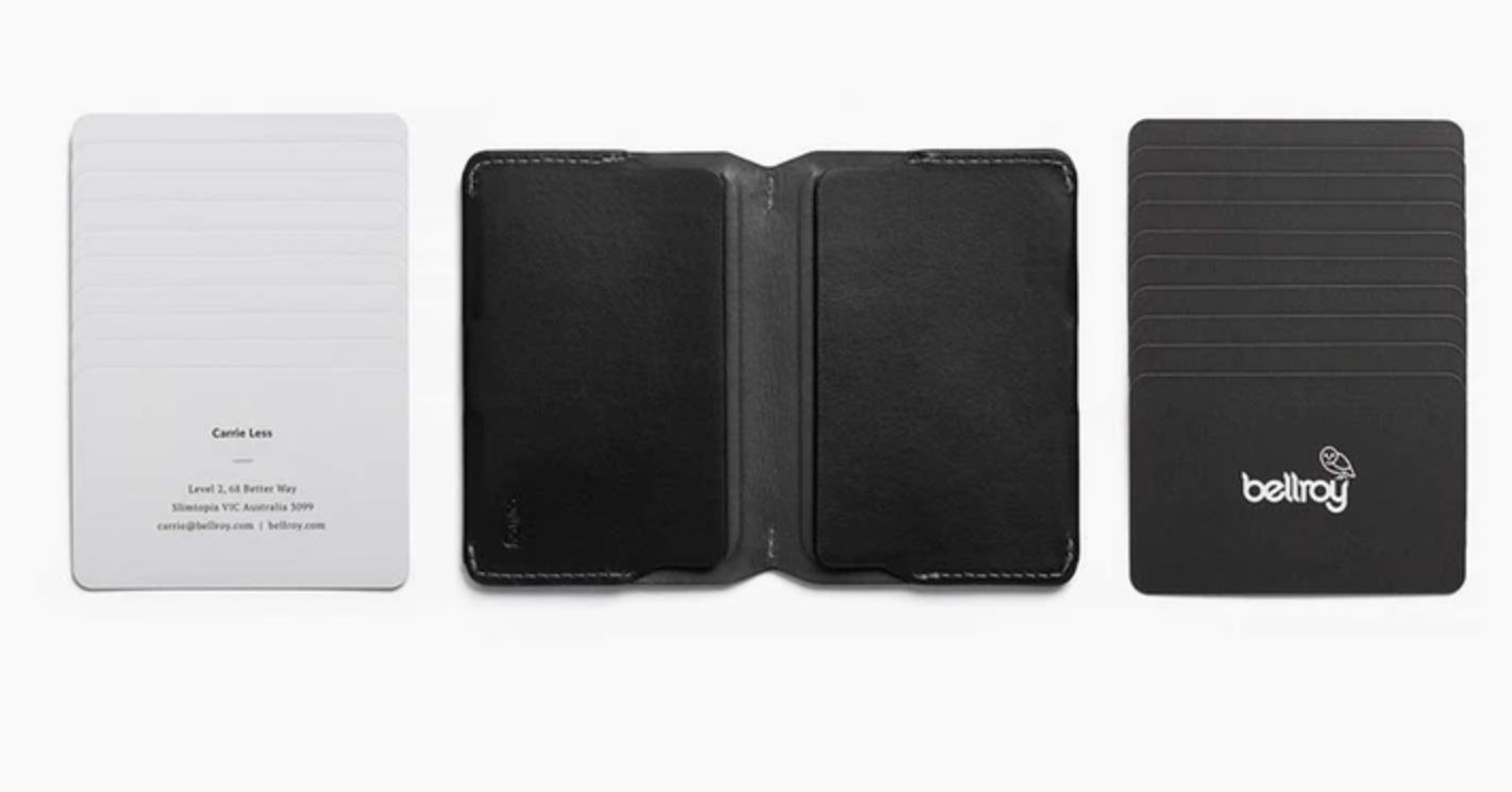 BELLROY CARD HOLDER - BLACK-Keel Surf & Supply
