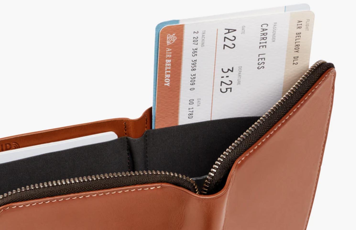 BELLROY TRAVEL FOLIO - CARAMEL-Keel Surf & Supply