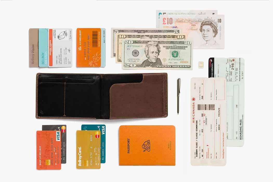 BELLROY TRAVEL WALLET - Caramel-Keel Surf & Supply