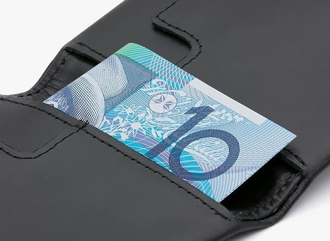 BELLROY WALLET - SLIM SLEEVE Black-Keel Surf & Supply