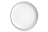 Barebones Enamel Salad Plate Set ~ Eggshell-Keel Surf & Supply