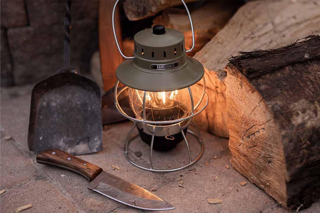 Barebones Rail Road Lantern ~ Olive Drab-Keel Surf & Supply