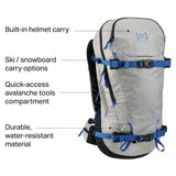 Burton AK Incline 20L Backpack-Keel Surf & Supply