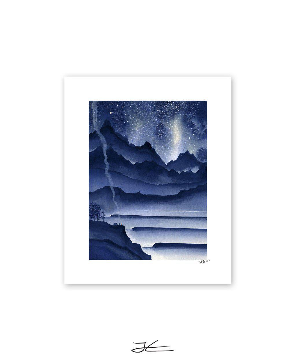 Camp Fire Stories Print ~ Jonas Claesson-Keel Surf & Supply
