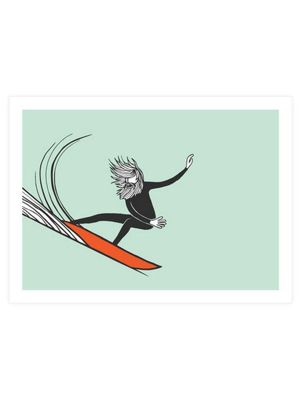 Cutback Print ~ Jonas Claesson-Keel Surf & Supply